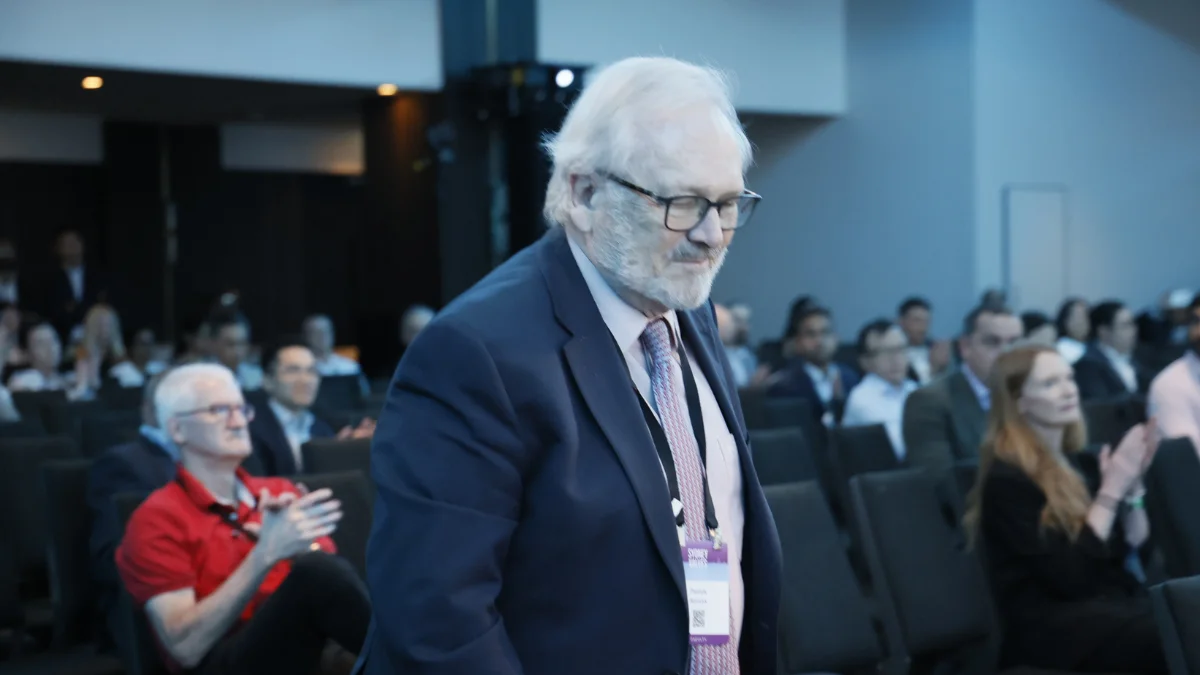 Professor Patrick Serruys receives a standing ovation at Sydney Intervention 2026