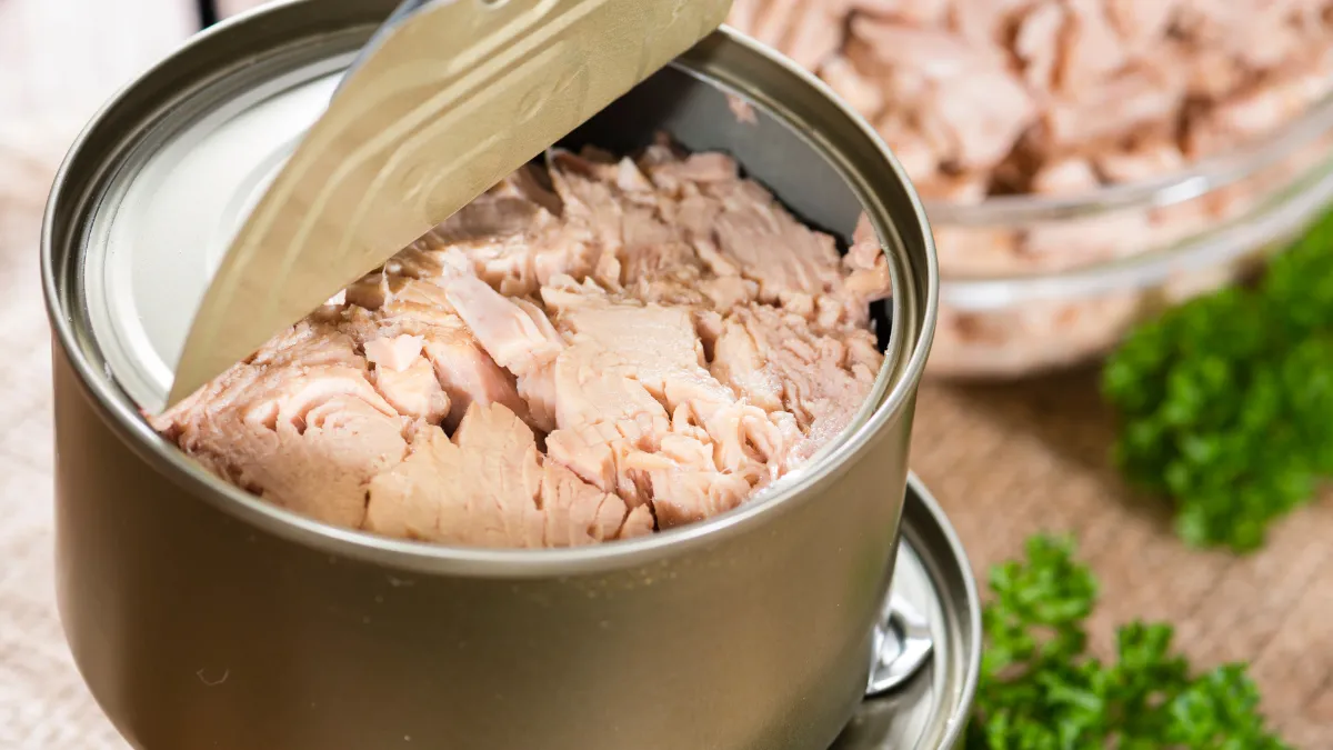 Tinned tuna in springwater — a practical heart-healthy protein source