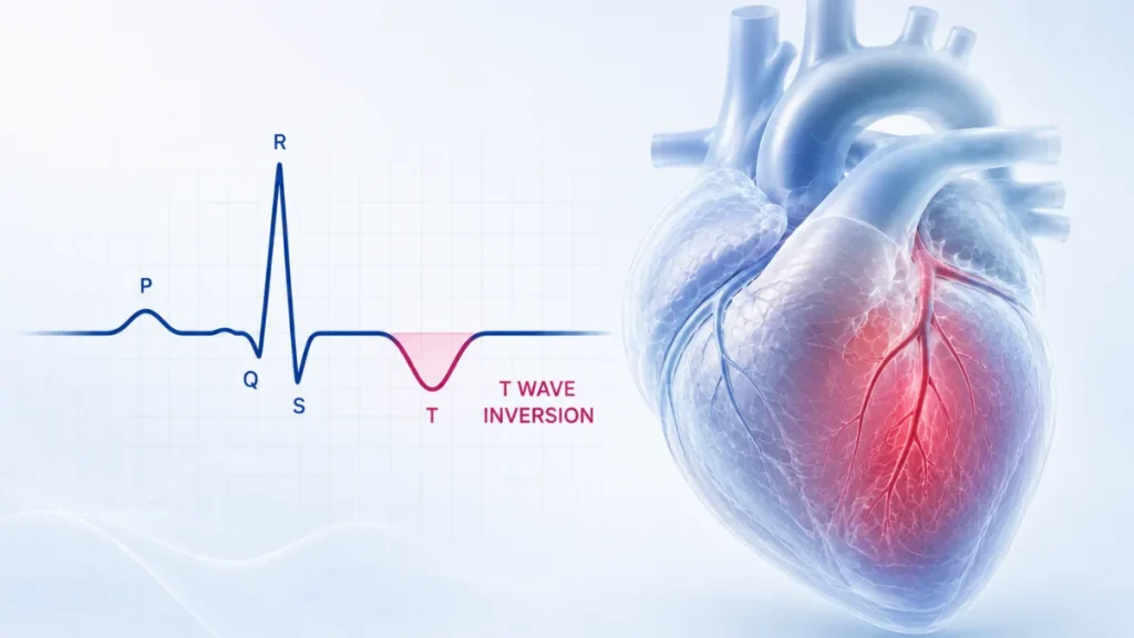 T Wave Inversion on Your ECG: What It Actually Means